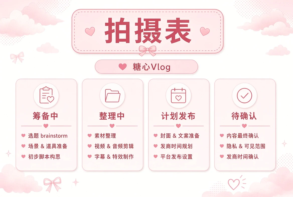 排期栏内容配图